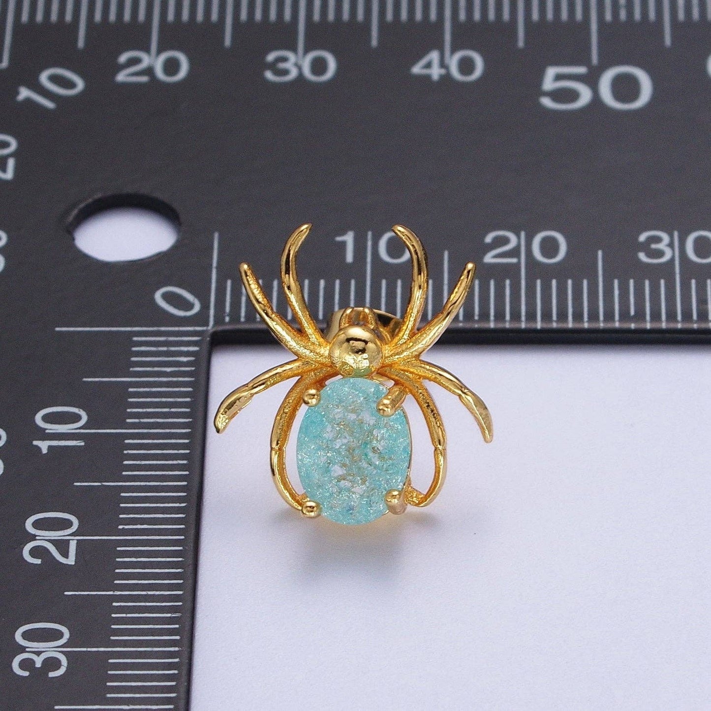 24K Gold Filled Spider Earrings
