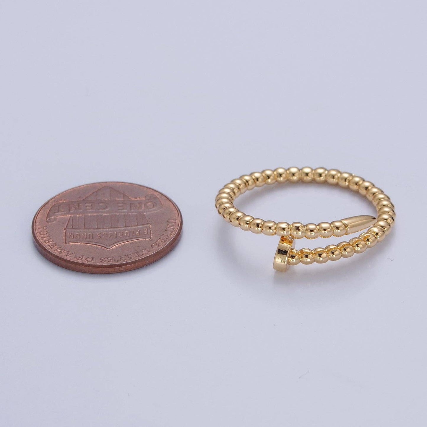 Dainty Twisted Rope Ring 14k Gold Filled Wrap Ring