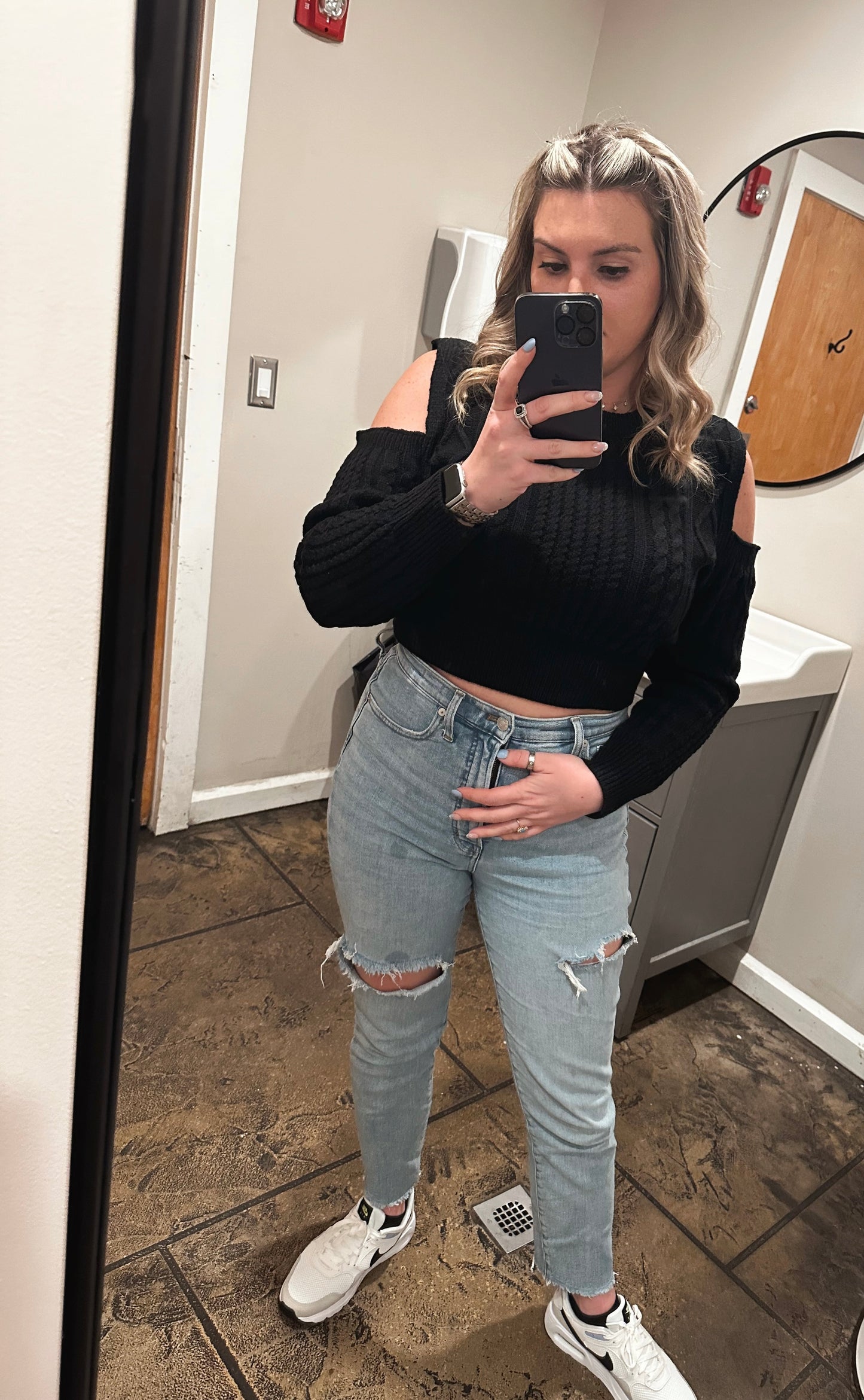 Alexa Cut-Out Sweater