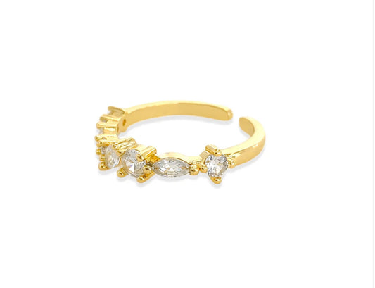 Shining star ring