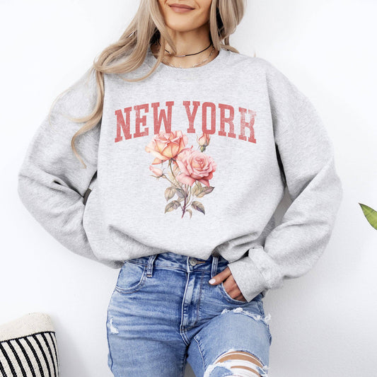 New York State Flower Sweatshirt