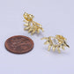Celestial Sun Ray Evil Eye Earring