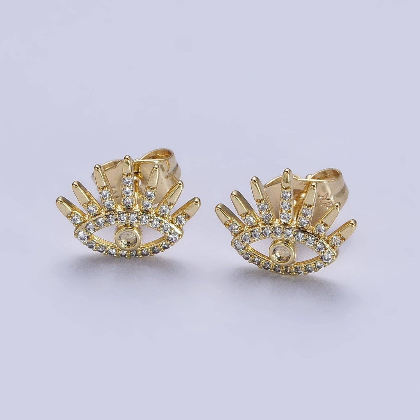 Aura Eyes Stud Earrings