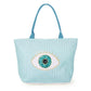 Evil Eye Sequins Summer Tote Bag