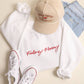 Feeling Merry Embroidered Fleece Sweatshirt