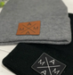 Dada, Mama, & Mini X Patch Beanies