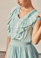 Pleated Detail Dress