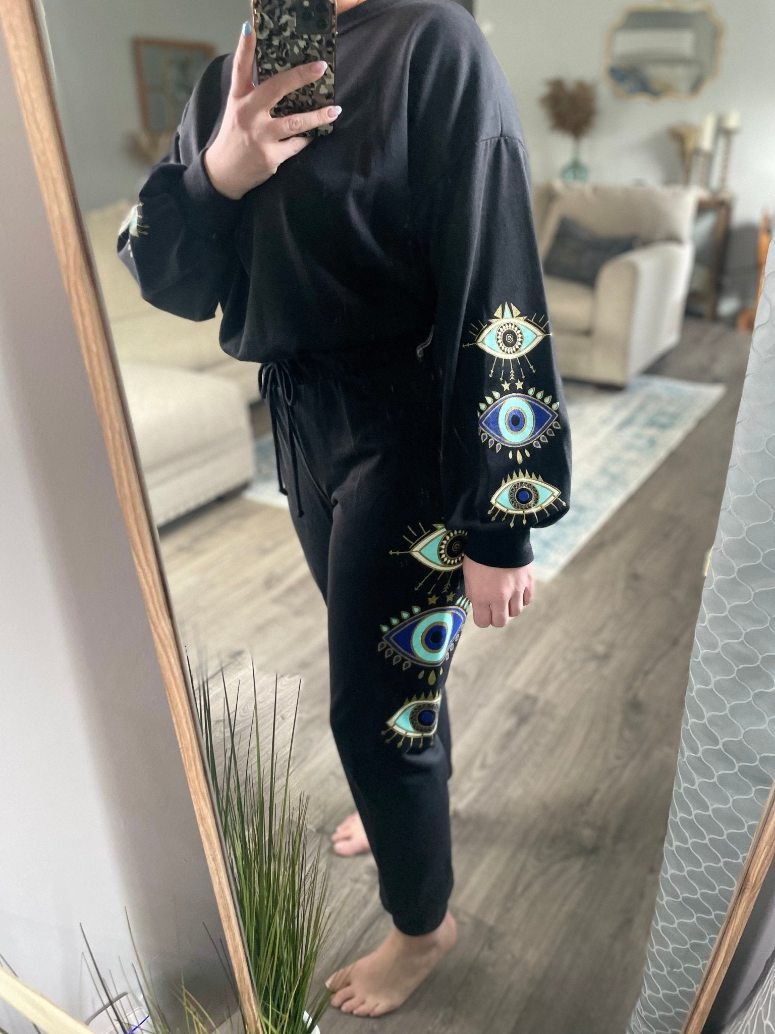 Aztec Evil Eye Bottom - Kate's Collective