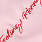 Feeling Merry Embroidered Fleece Sweatshirt
