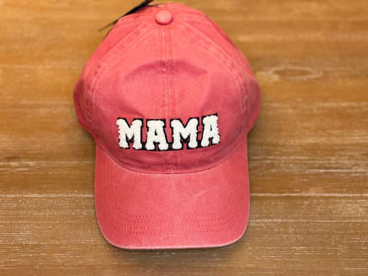 MAMA Sherpa Lettered Baseball Cap