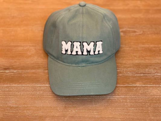 MAMA Sherpa Lettered Baseball Cap