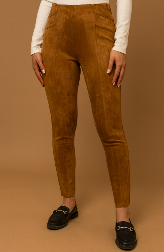 Ella Suede Leggings