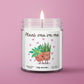 "Plant One On Me" Green Agave Cactus - 5oz Soy Candle - Kate's Collective